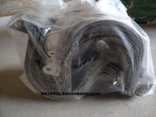 Clamp Omega Stainless Steel 80 Klem Sadel Pipa Paralon Bando 100pcs
