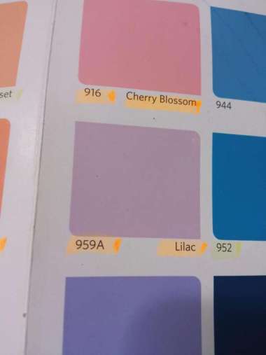 Cat Tembok 959A Lilac Ungu Vinilex 5 kg Interior Dinding Rumah Paint