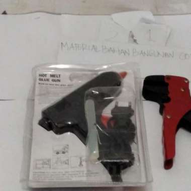 PAKET ALAT UNTUK LEM BAKAR 60W TANG POTONG KABEL MODEL BURUNG PENJEPIT
