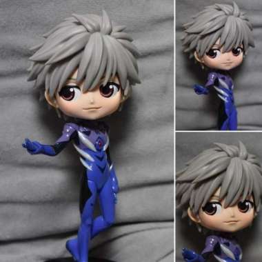 Q Posket Figure Kaworu Nagisa - Plugsuit Style Ver. B (14cm)