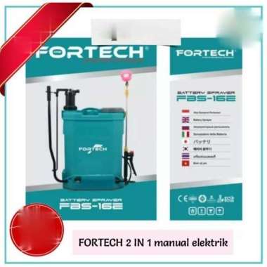 Sprayer Hama Disinfectant Virus Bakteri FORTECH 2 IN 1 manual elektrik