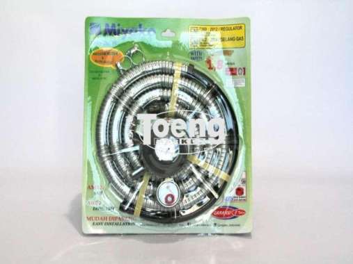REGULATOR+SELANG RMS-206M MIYAKO / REGULATOR + SELANG GAS MIYAKO