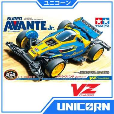TAMIYA MINI 4WD SUPER AVANTE JR / VZ CHASSIS / 18101 ORIGINAL
