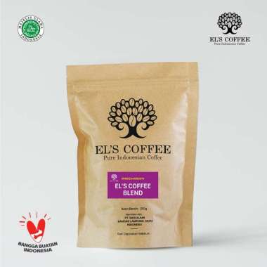 Kopi Arabika robusta El's Coffee Blend 250gr Biji kopi