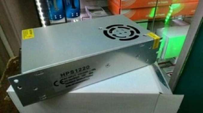 adaptor power supply cctv DC 12V 30A dengan kipas