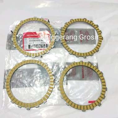 kampas plat kopling KYZ isi 4 pcs Supra x 125 fi injeksi Supra x 125 Helm in fi injeksi.