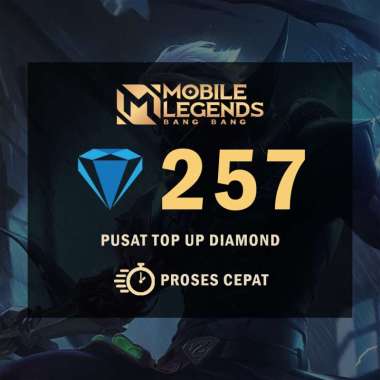 257 DIamond | Top Up Diamond Mobile Legends Murah | Diamond ML MLBB Termurah | Top Up Mobile Legend