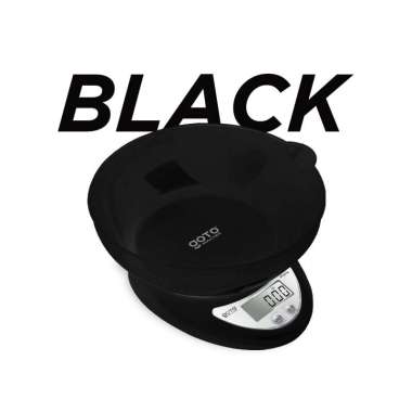 Goto Walter Timbangan Dapur Digital Kue Bumbu Mangkok Kitchen Scale 5 Kg Hitam