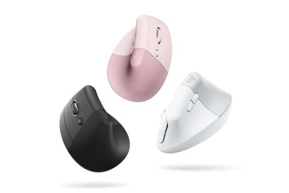Logitech Mouse LIFT VERTICAL ERGO Bluetooth / Wireless Silent Klik