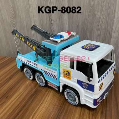 MAINAN ANAK LAKI LAKI MOBIL TRUK DEREK KGP8082 UKURAN BESAR / TRUCK KGP8082