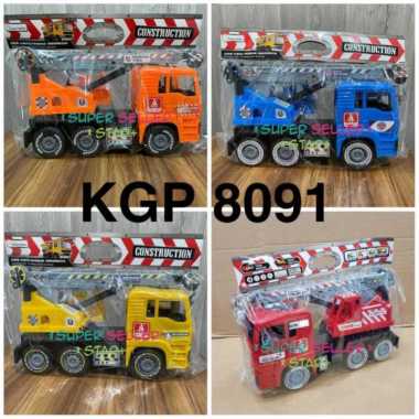 MAINAN ANAK LAKI LAKI MOBIL TRUK DEREK KGP8082 UKURAN BESAR / TRUCK KGP8091