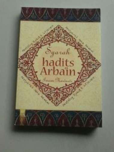 Buku Syarah Hadits Arbain Imam An-Nawawi