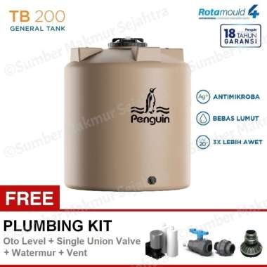 Tangki Air / Tandon / Toren Penguin 2000 Liter - TB 200 Cream