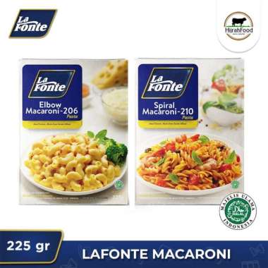 La Fonte Elbow Macaroni | Lafonte Pasta Makaroni Instan 225 gram