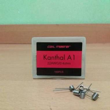Coil Master Kanthal Coil Prebuilt 0.5ohm 24awg khantal kantal A1 26G 0.6Ohm