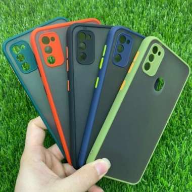 Case Samsung M21 Case Dove Tranparent hard Casing