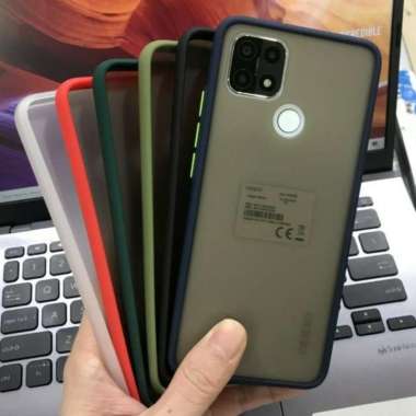 Case Oppo A15 Case Dove Transparent Premium Soft Hard Casing