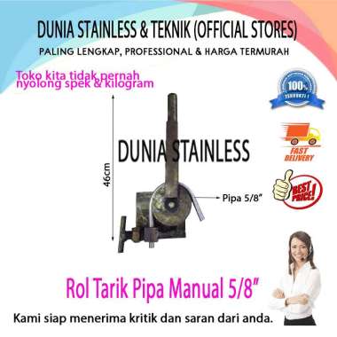 Rol Tarik Pipa Manual /Bending Pipa 5/8"