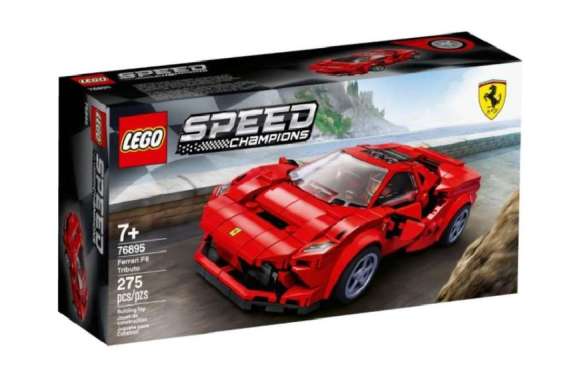 Lego Speed Champions 76895 Ferrari F8 Tributo / mainan anak mobil