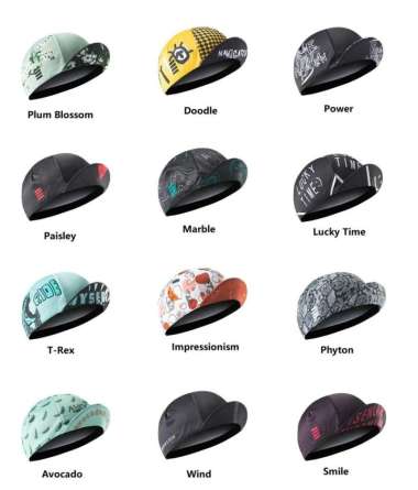 Topi Mysenlan ASIAN ART Series Cycling Cap DOODLE
