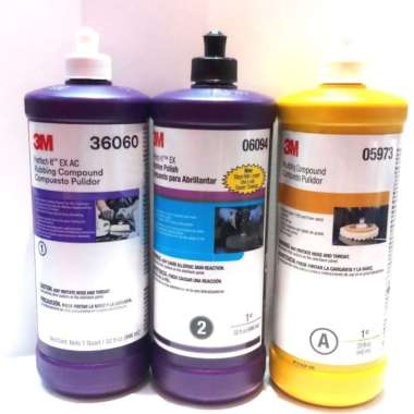 3M 06094 STEP 2 POLISHING COMPOUND Multicolor