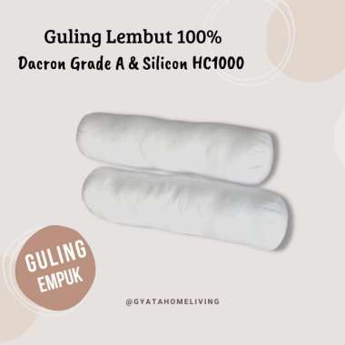 Guling Tidur Dewasa Empuk – Guling Jumbo - Bolster – Guling Hotel Silikon HC1000 Ukuran 40x105