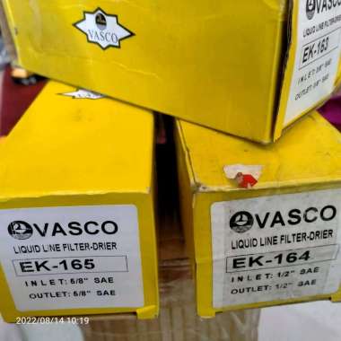 filter drier vasco starmec dll liquid line ek163 ek164 ek165 EK164 inlet 1/2