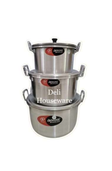 Maspion Panci Jawa Aluminium / Panci Tinggi Banyak Ukuran 24CM