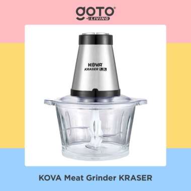 Kova Meat Grinder Kraser Blender Food Chopper Penggiling Daging Sayur 3L ukuran