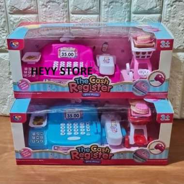 MAINAN ANAK PEREMPUAN MAINAN CASH REGISTER LK5 MAINAN KASIR KASIRAN