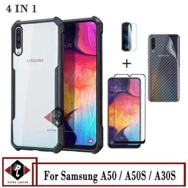 Case Samsung A50 / A50s / A03s Anti Gores Layar Free Camera & Garskin Samsung A50