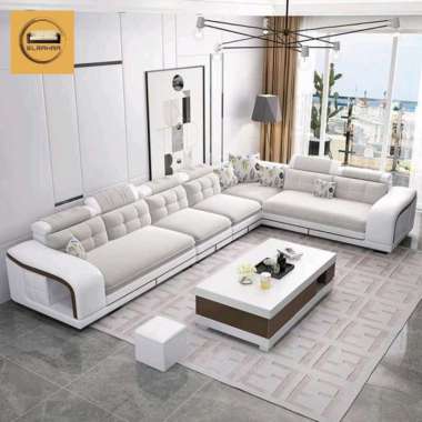 IDEA - Sofa L Sudut Minimalis Mewah Modern Berkualitas