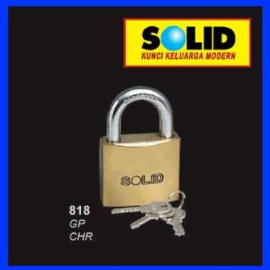 Padlock / Gembok SOLID 818 50mm