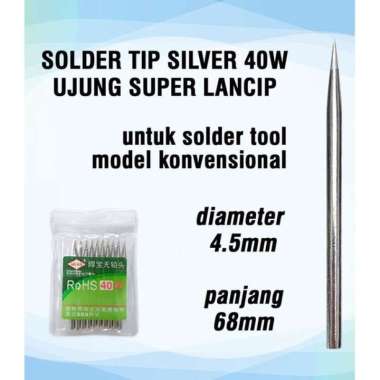 Mata Solder 40W 40 Watt Ujung Lancip Mata Solder 40w Ujung Lancip