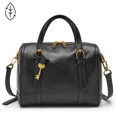 Fossil Charlie Leather Black - Tas Wanita - ZB1772-001