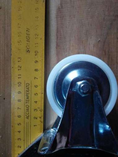 Roda Nylon Nilon 3" 3 inchi Mati