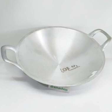 Wajan kuali penggorengan telur gulung sedang mini lubang dasar dalam