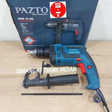 GSB16RE BOR BETON IMPACT DRILL BISA KIRI KANAN 13mm PAZTO GSB 16 RE