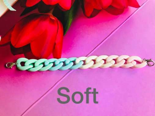 Konektor Masker Rantai Akrilik Soft