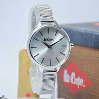 Lee Cooper LC-17L-D - Jam Tangan Wanita Original - Silver