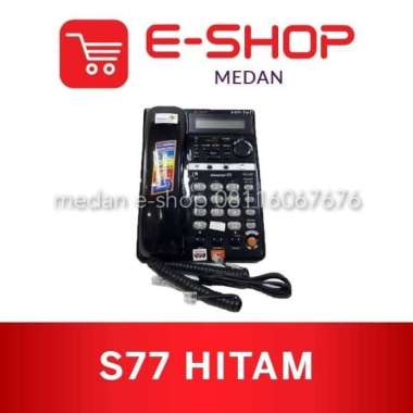 Telepon Kabel Sahitel S-77 Pesawat Telepon Rumah Sahitel S77 (Hitam)