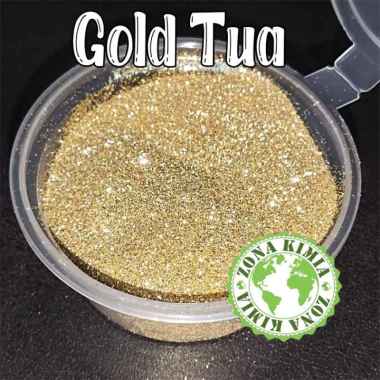 BUBUK GLITTER GLITER WARNA WARNI / slime metalik 30gram gliter kutek gold tua
