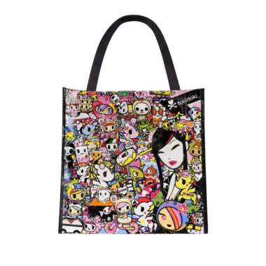 Tokidoki Cotton Candy Dreamin Vinyl Tote Bag-Back