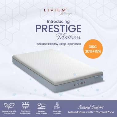 Kasur Busa Latex - Matras Latex - Livien Mattress Latex KASUR LATEX PRESTIGE 180 X 200