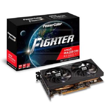 VGA POWERCOLOR RX 6600 XT FIGHTER 8GB DDR6 VGA RX6600XT