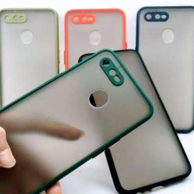 Case Oppo A12/A5s/A7 Tranparent hard Casing