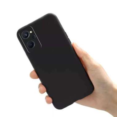 Case Realme 9i /Oppo A96 Premium Black Soft Casing