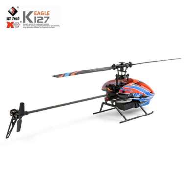 WL XK K127 RC Helicopter Gyro 2.4G 4CH 6 Axis Multicolor