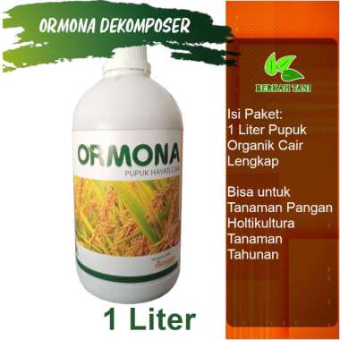 Ormona 1 Liter Pupuk Organik Cair Lengkap