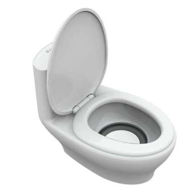 SPEAKER MP3 PORTABLE MODEL TOILET / WC DUDUK SUPPORT SD CARD